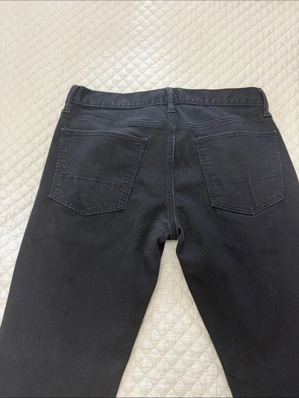 Banana Republic Black Straight-Leg Jeans